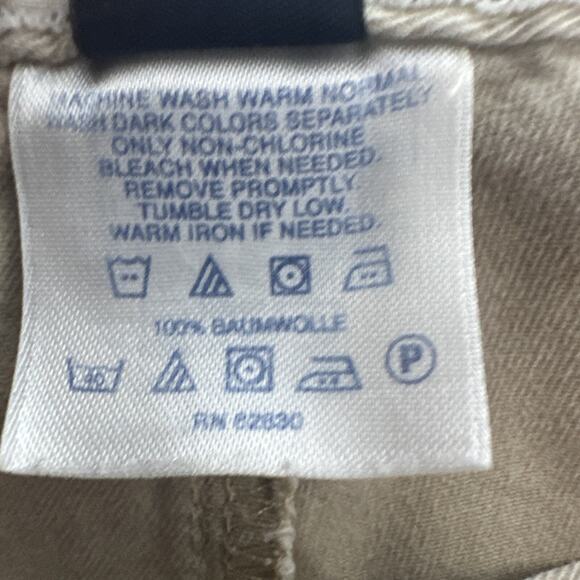 Lands End The Legacy Chino Men’s Size 38 Beige Button Up Pants Zip Fly - Picture 10 of 10